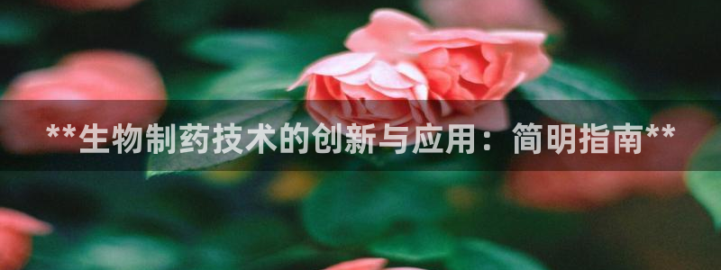 老哥俱乐部是干什么的：**生物制药技术的创新与应用：简明指南**
