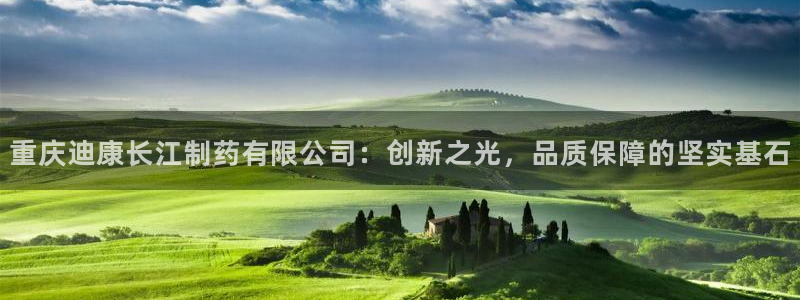 九游会老哥俱乐部官网首页论坛：重庆迪康长江制药有限公司：创新之光，品质保障的坚实基石