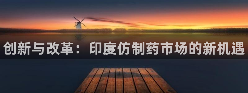 九游老哥俱乐部登录：创新与改革：印度仿制药市场的新机遇