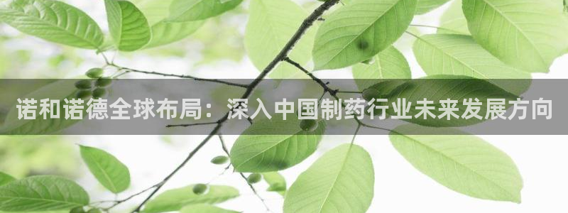 老哥吧九游会：诺和诺德全球布局：深入中国制药行业未来发展方向