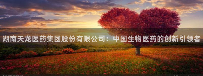 九游会老哥俱乐部论坛版：湖南天龙医药集团股份有限公司：中国生物医药的创新引领者