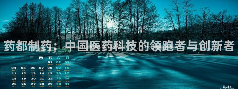 老哥吧九游会：药都制药：中国医药科技的领跑者与创新者