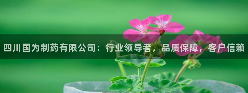 j9九游会老哥俱乐部交流区：四川国为制药有限公司：行业领导者，品质保障，客户信赖