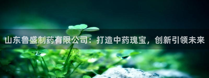 九游会老哥：山东鲁盛制药有限公司：打造中药瑰宝，创新引领未来